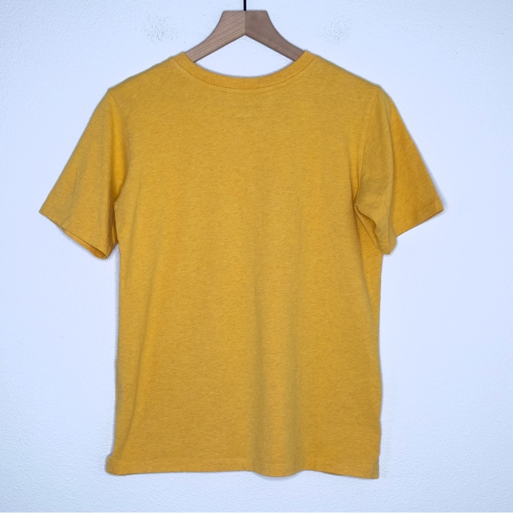 Pendleton 100% Cotton T-Shirt Sz S Gold/Yellow Classic Solid - Picture 5 of 8